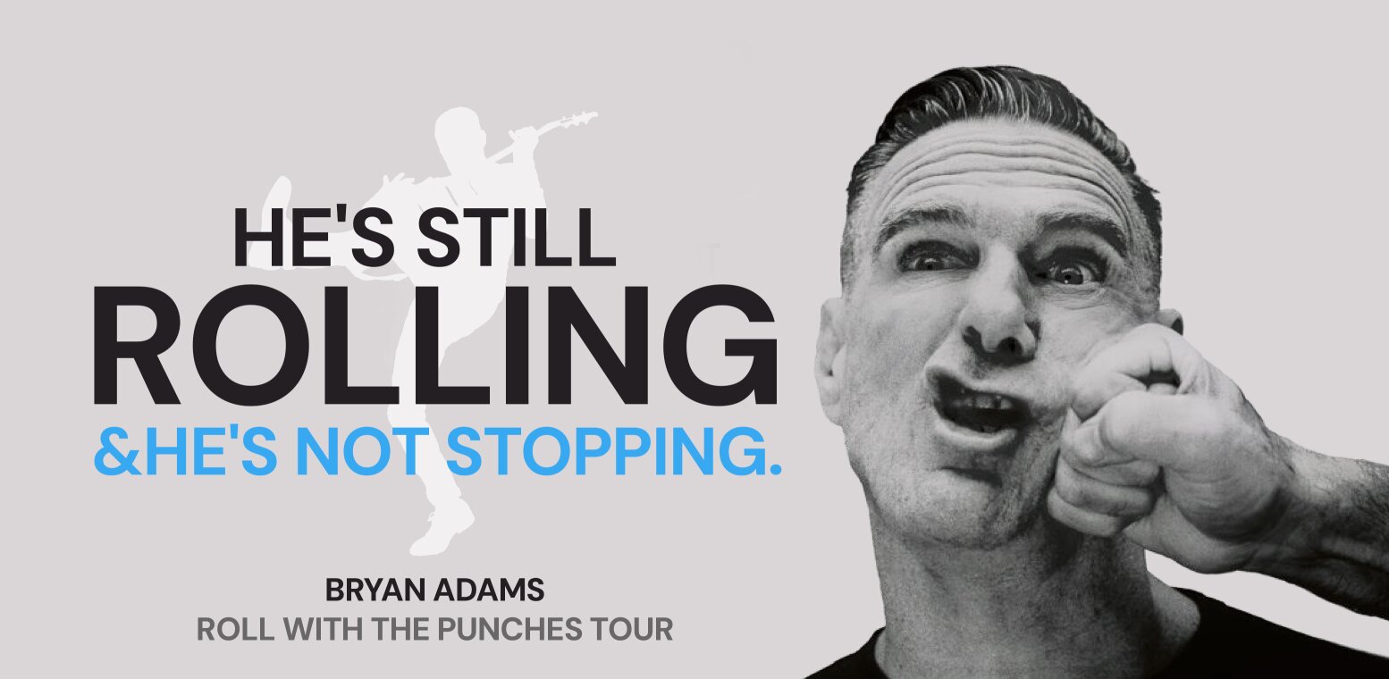 Bryan Adams Roll With The Punches Tour 2026/27: Dates & What to Expect