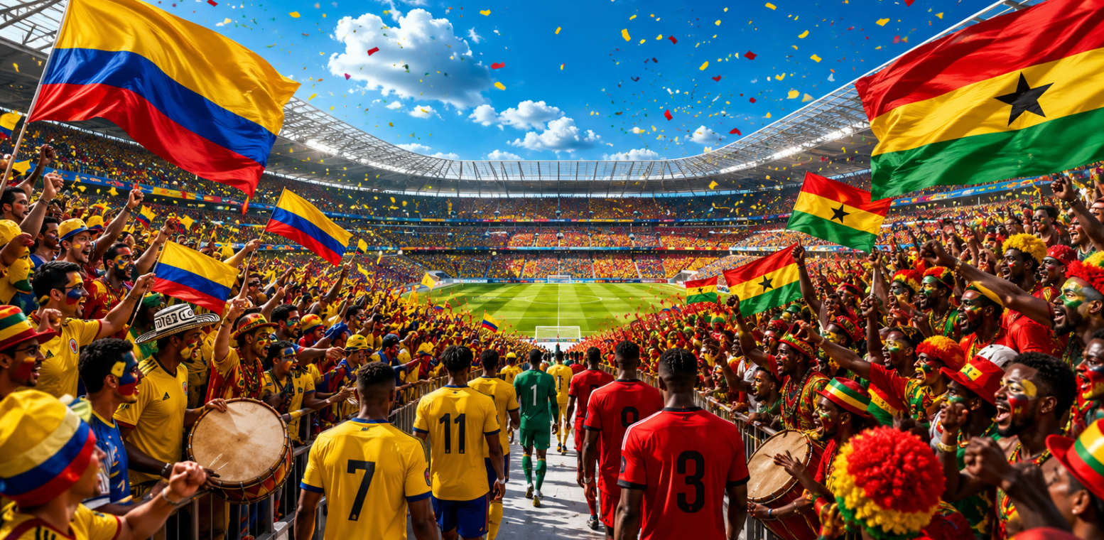 Colombia Arrive in Top Form – Colombia vs Ghana