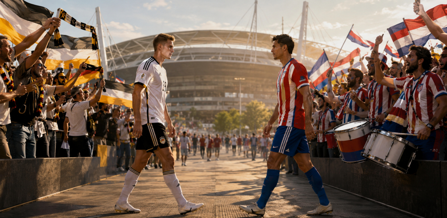 Germany the Favorite: Germany vs Paraguay World Cup