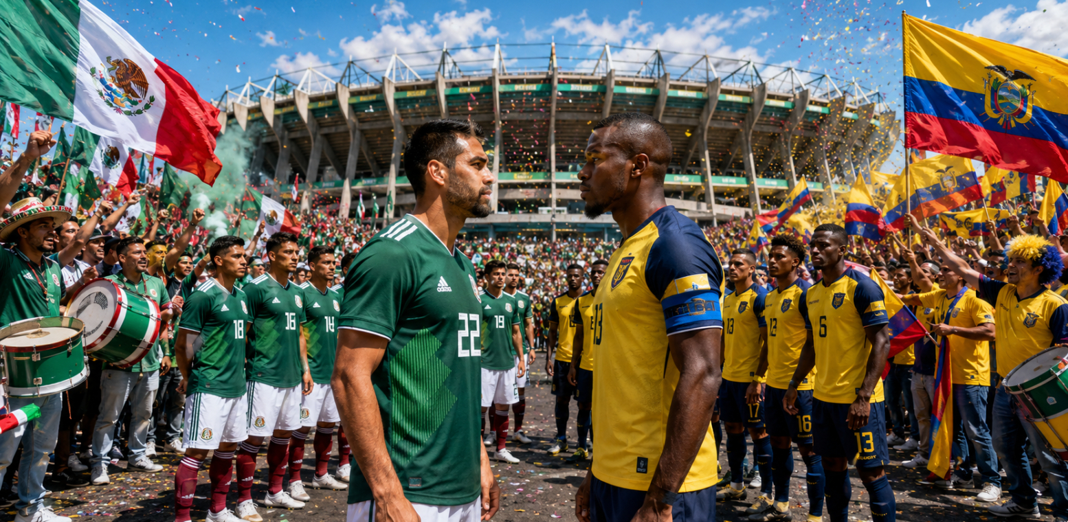 Host Nation Faces Its Toughest Test: Mexico vs Ecuador