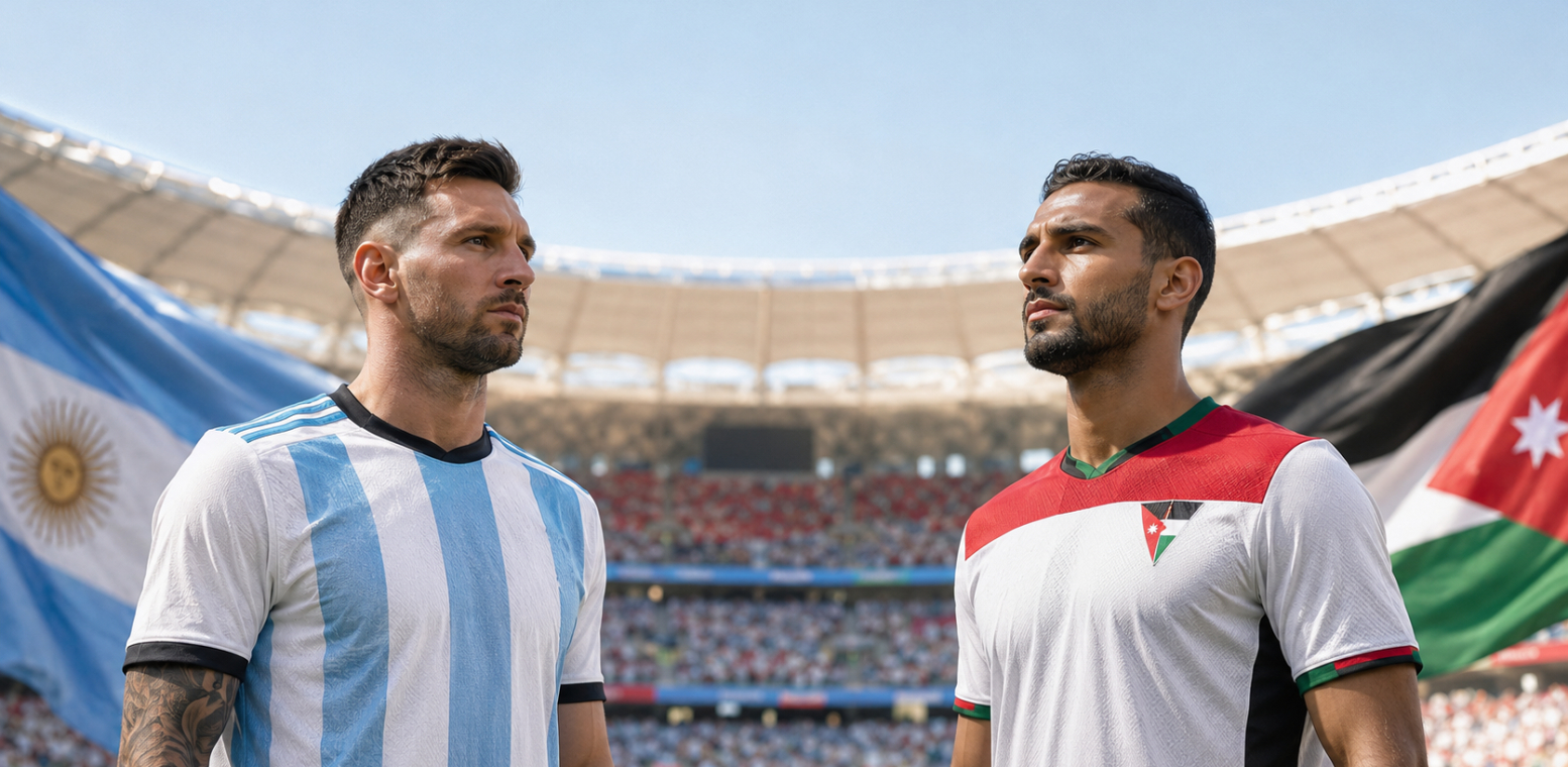 Lionel Messi’s Tournament - Jordan vs Argentina