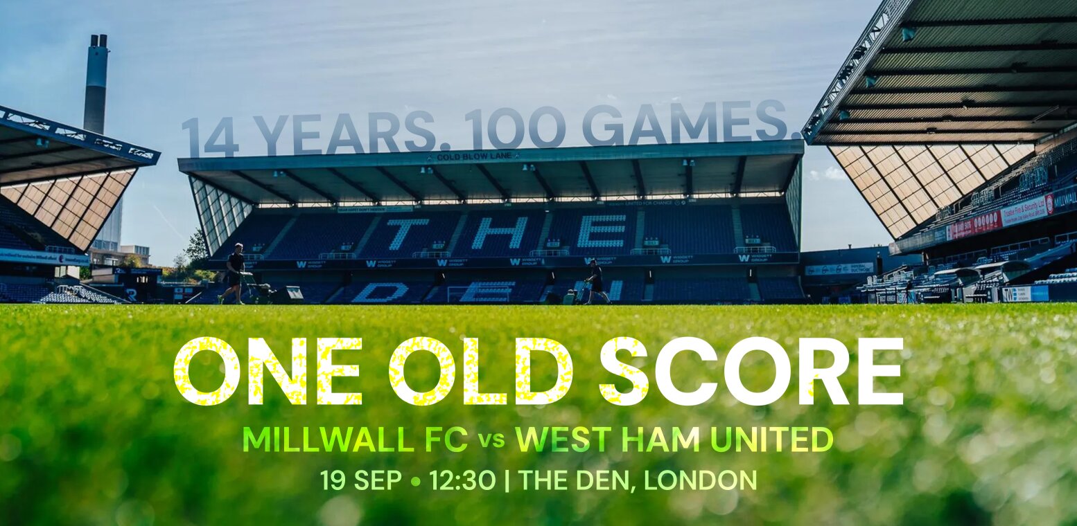 Millwall vs West Ham United - More than just football