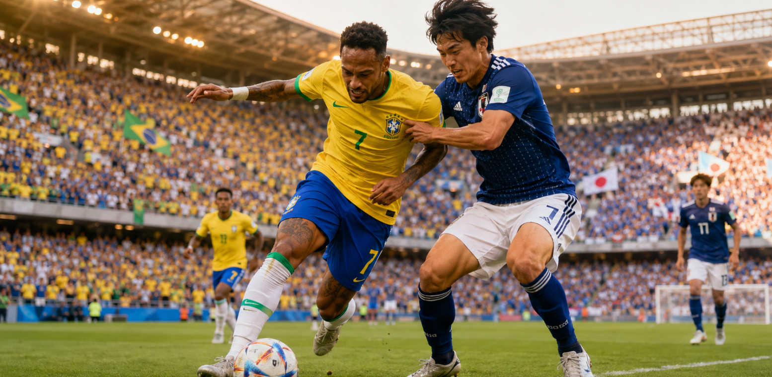 No Easy Road - Brazil vs Japan