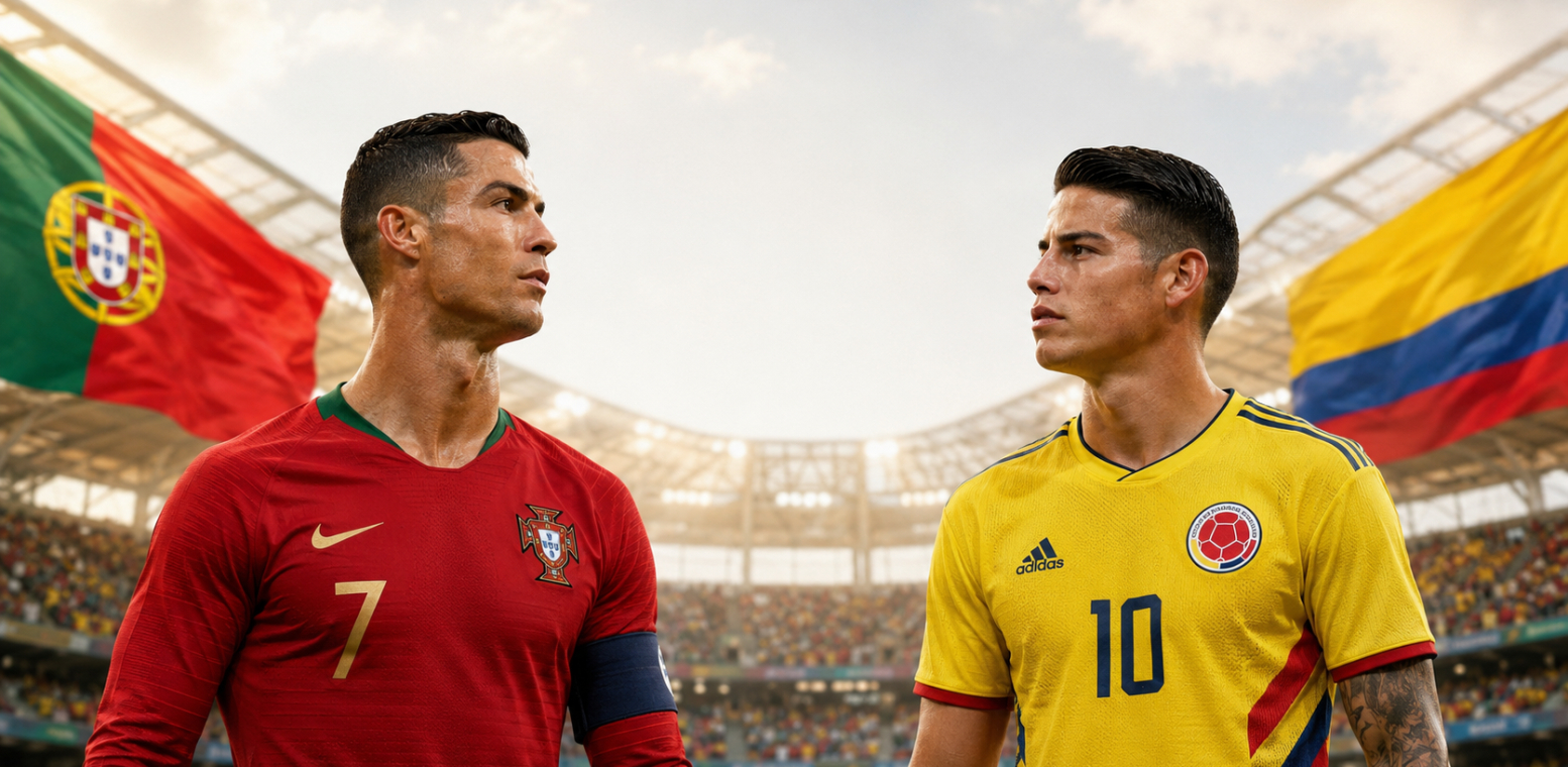 Ronaldo and Portugal Want First Place - Portugal vs Colombia