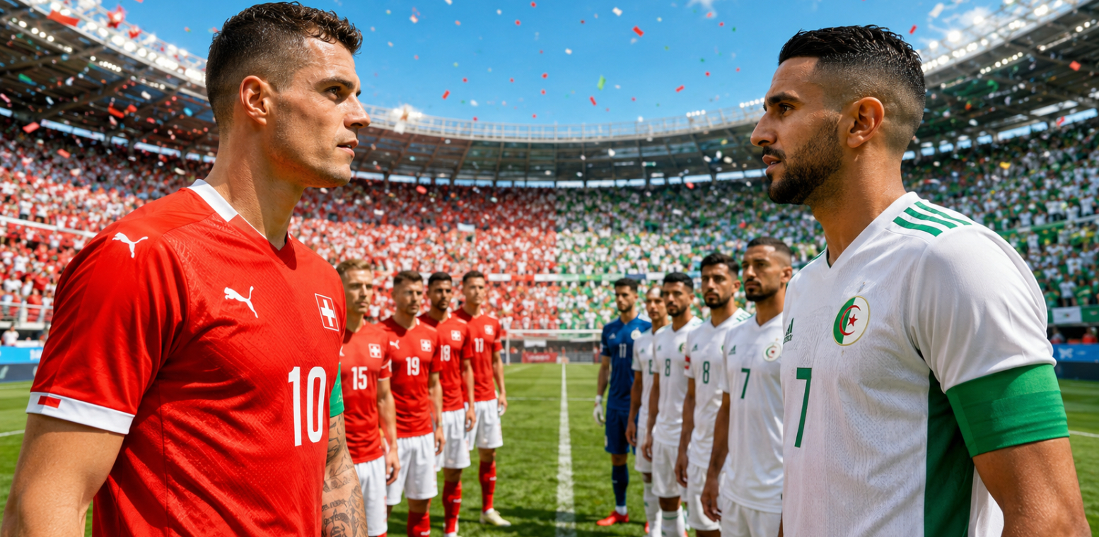 Target: The Round of 16 – Switzerland vs Algeria