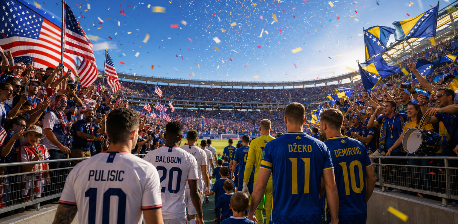 The Hosts Want to Keep Dream Alive: USA vs Bosnia and Herzegovina