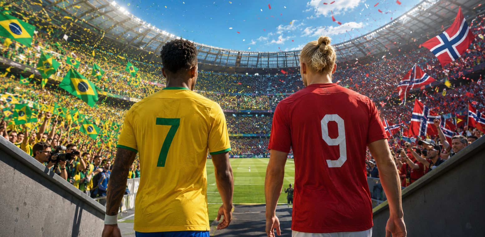 Vini or Haaland? Brazil vs Norway World Cup Round of 16