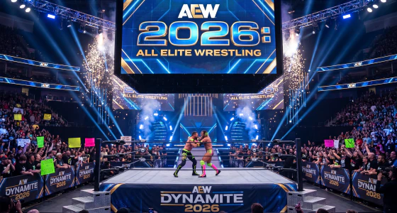 AEW Dynamite un Collision cīņas šovs OVO Hydro arēnā Glāzgovā