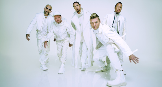 Backstreet Boys gyvas pasirodymas Sphere at The Venetian Resort arenoje Las Vegase
