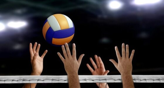 Match de volley-ball entre la Belgique et le Canada au Sinan Erdem Spor Salonu à Istanbul