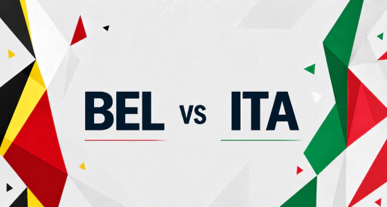 Belgien mot Italien i Nations League på Kung Baudouin-stadion i Bryssel