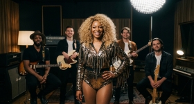 Beyoncé, Londra'daki Tottenham Hotspur Stadyumu'nda Cowboy Carter Turnesi kapsamında sahnede