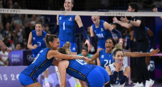 Partita di pallavolo tra Brasile e Italia al Maracanãzinho di Rio de Janeiro