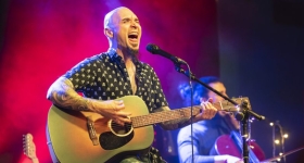 Carlos Escobedo performing live at Sala Porta Caeli in Valladolid