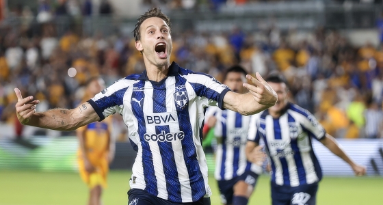 Partita tra C.F. Monterrey e Inter Milan per la Coppa del Mondo per club al Rose Bowl di Pasadena