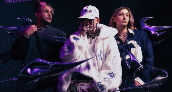 Chase Atlantic performing live on stage at Zenith Paris in Paris