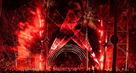 Circoloco elektronisch muziekevenement in de Universidad Autónoma de Madrid in Madrid