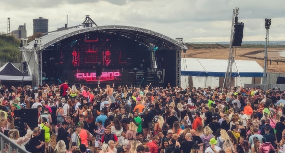 Clublandin live-esitys Utilita Arenalla Newcastle upon Tynessa