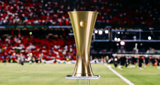 Stimmung beim Conference League Finale in der Red Bull Arena in Leipzig
