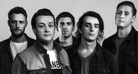 Zespół Deaf Havana podczas występu na żywo w O2 Ritz w Manchesterze