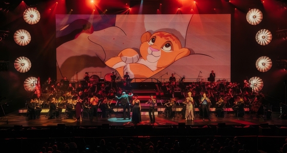 Vystúpenie Disney in Concert v aréne Uber Arena v Berlíne