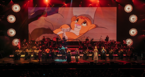 Spectacle Disney in Concert à l'Uber Arena de Berlin