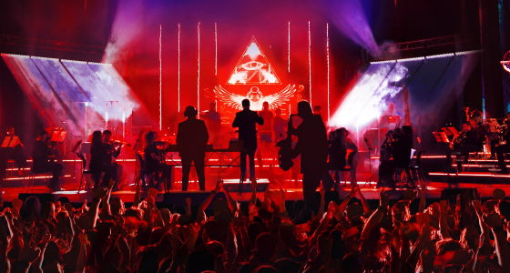 การแสดงดนตรี Electro Symphony ที่ Rotterdam Ahoy ในเมืองรอตเทอร์ดาม