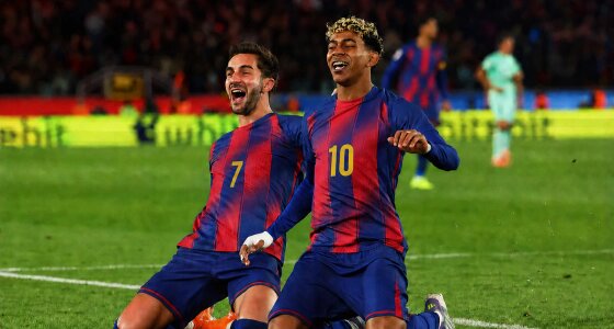 Freundschaftsspiel zwischen FC Barcelona und Al Ahly Club im Camp Nou in Barcelona