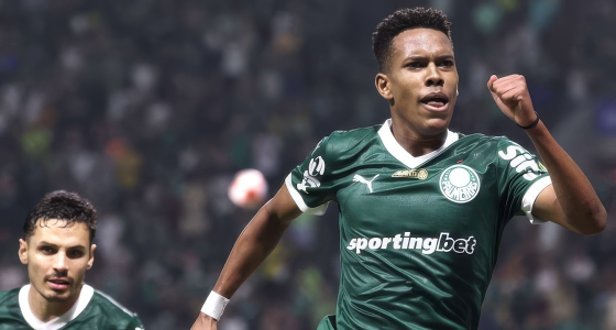 Match de football entre Flamengo et Palmeiras au stade Maracanã de Rio de Janeiro