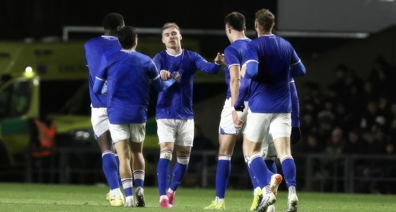 Ipswich Town FC ir Manchester City FC futbolo rungtynės Portman Road stadione Ipsviče