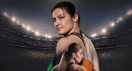 Incontro di pugilato tra Katie Taylor e Flora Pili al Croke Park di Dublino