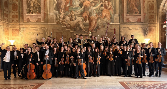 CJD Orkestrası Berlin'in Philharmonie Berlin'deki konser performansı