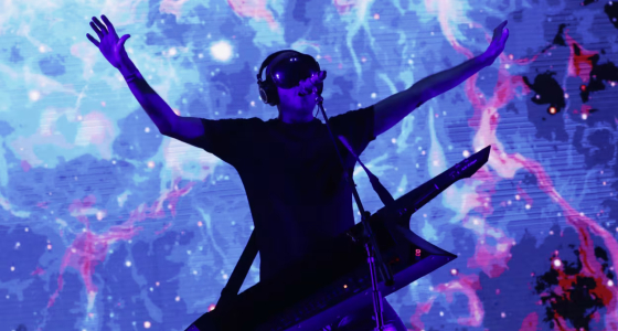 La Casa Azul uppträder live vid albumsläpp på Movistar Arena i Madrid