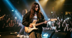 Lil Zey élő koncertje az isztambuli Dorock XL klubban