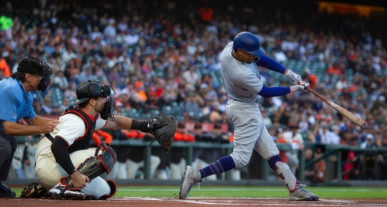 Les Los Angeles Dodgers affrontent les Houston Astros au Daikin Park à Houston