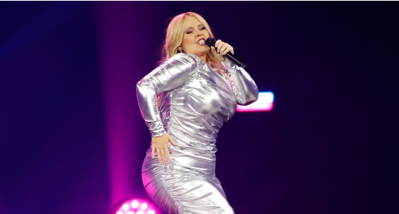 Maite Kelly esiintymässä livenä Rittal Arena Wetzlarissa Wetzlarissa