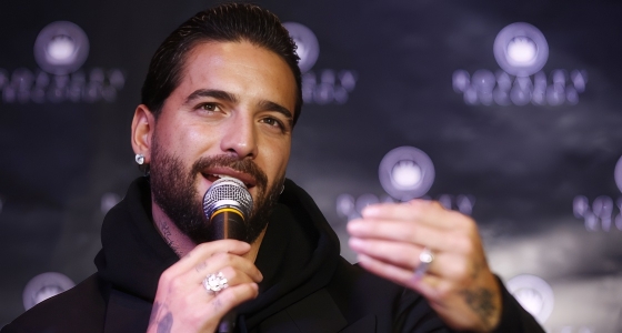 Maluma duke performuar live në Movistar Arena në Madrid