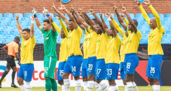 Partita di calcio tra Mamelodi Sundowns FC e Borussia Dortmund al TQL Stadium di Cincinnati