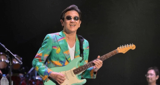 Masayoshi Takanaka tampil secara langsung di Crystal Palace Bowl di London