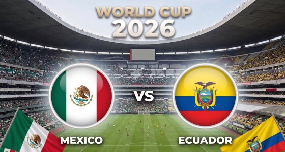 Partido de la Copa del Mundo en el Estadio Azteca de Ciudad de México