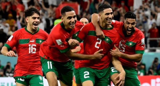 Match amical entre le Maroc et le Paraguay au Stade Bollaert-Delelis à Île-de-France