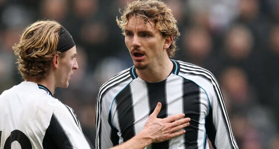 Tekma Carabao Cup med Newcastle United FC in West Bromwich Albion FC na stadionu St. James Park v Newcastlu