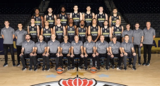 Partizan Basketball playing against Bayern Basketball at Štark Arena in Belgrade