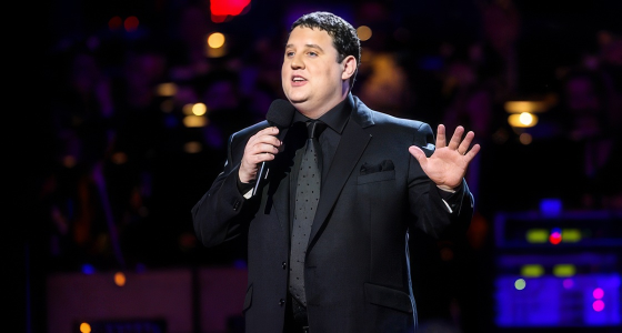 Peter Kay opptrer live på The O2 Arena i London