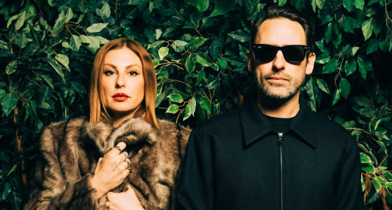 Phantogram performing live on stage at the Electric Ballroom in London