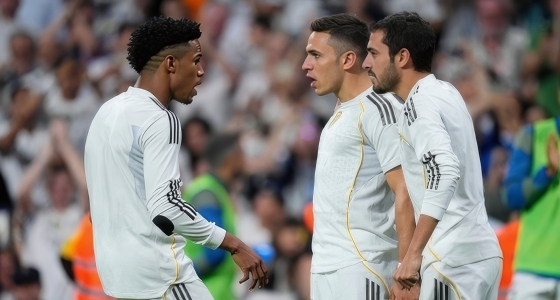 Ndeshja Real Madrid kundër Bayern Munich në gjysmëfinalen e Ligës së Kampionëve në stadiumin Santiago Bernabéu në Madrid