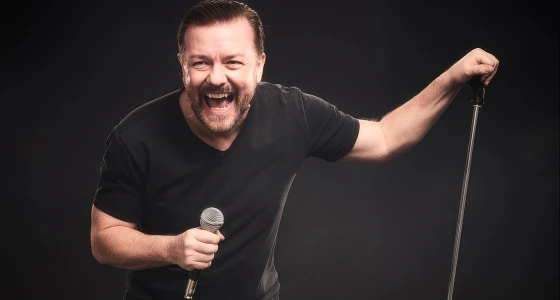 Ricky Gervais Cambridge 9 rugsėjis bilietai
