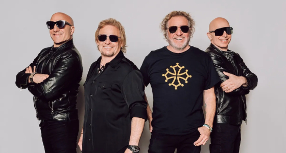 Sammy Hagar em concerto ao vivo na Resorts World Arena em Birmingham