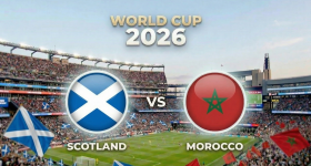 Acción de un partido del Grupo C de la Copa Mundial en el Boston Stadium de Boston