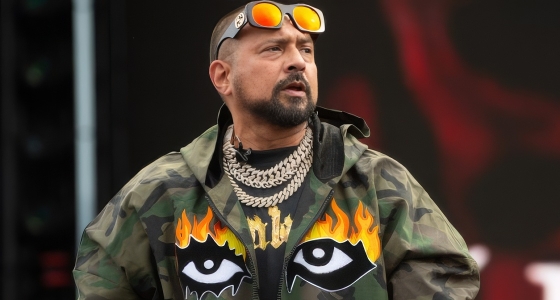 Sean Paul en concert sur la scène de la LDLC Arena à Lyon